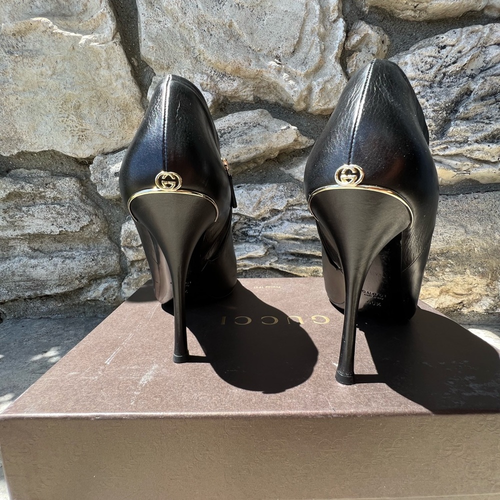 Gucci Darwin Nero Booties Size 40 - Picture 9 of 10